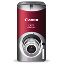 Canon IXY DIGITAL L3 (red) Icon 128x128 png